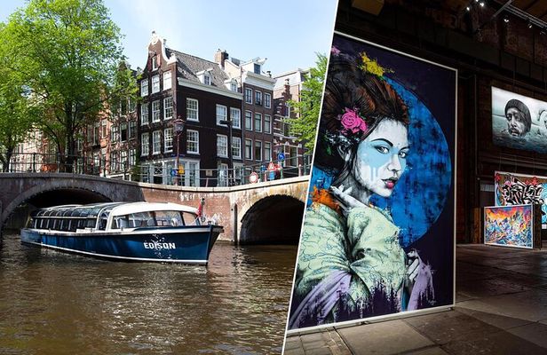 STRAAT Museum Amsterdam Admission and 75-Minute Canal Cruise