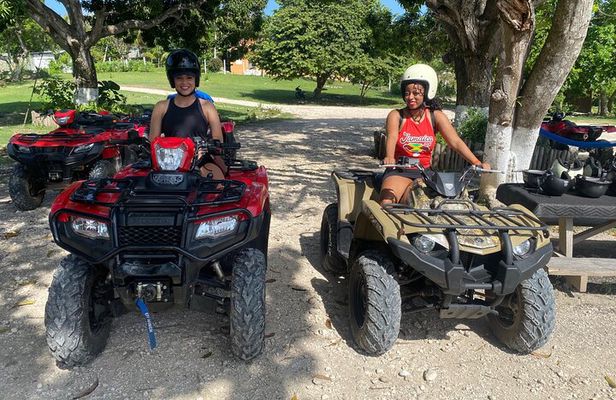 Private ATVRide From Montego Great River Rafting and Foot Massage