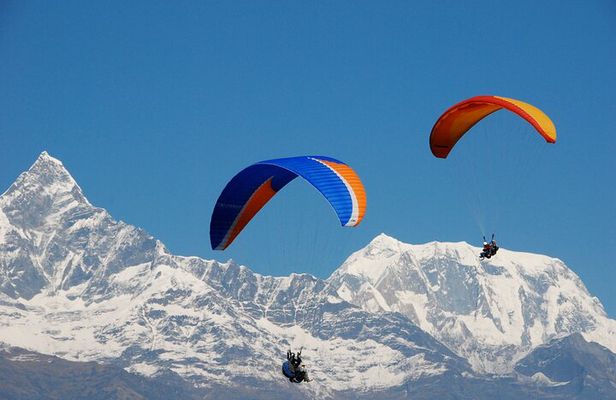 Paragliding Tandem Flight from Pokhara with Photos and Video