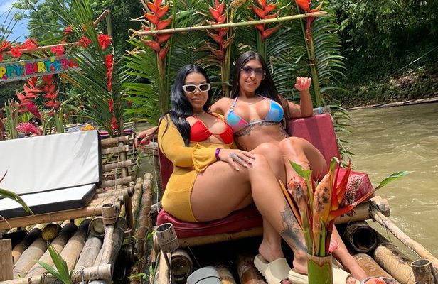 Great River Bamboo Rafting and Limestone Massage from Montego Bay