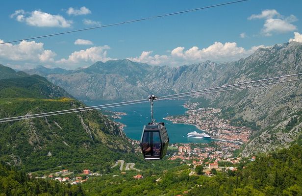 Cable car ride, food tasting in Njegusi and Kotor Old Town