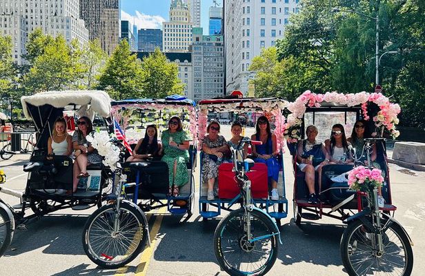 NYC Central Park guided Pedicab Tour - 2 hours