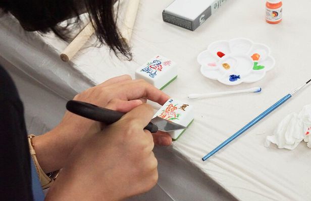Mahjong Tile Coloring Workshop
