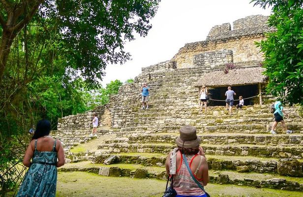 Chacchoben Mayan Ruins & Bacalar 7 Colors Lagoon from Costa Maya
