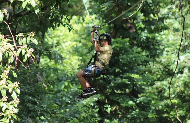 Airtime Zipline Adventure in Arenal