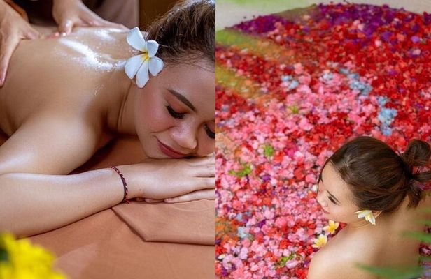 Bali Luxury Spa Massage and flower Bath 2 hour Treatmen