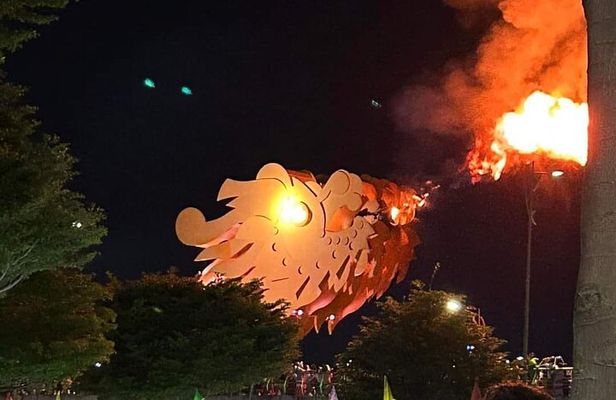 DA NANG NIGHTLIFE Tour with MARBLE MOUNTAIN ,MONKEY MOUNTAIN & DRAGON BRIDGE