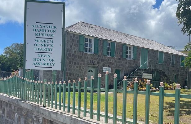 Nevis Panoramic Drive, Power Catamaran & Beach Experience