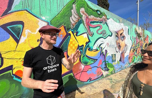Insider street art tour with exclusive visit to artist studios
