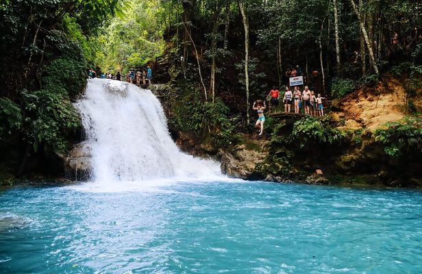 Blue Hole and Shopping in Ocho Rios Jamaica