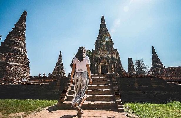 Ayutthaya Sunset Discovery, Boat Ride, Iconic Spots, Local Market