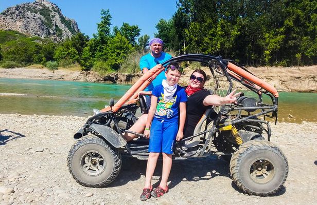Super Combo 4in1 Rafting, Jeep, Buggy & Zipline f/Alanya