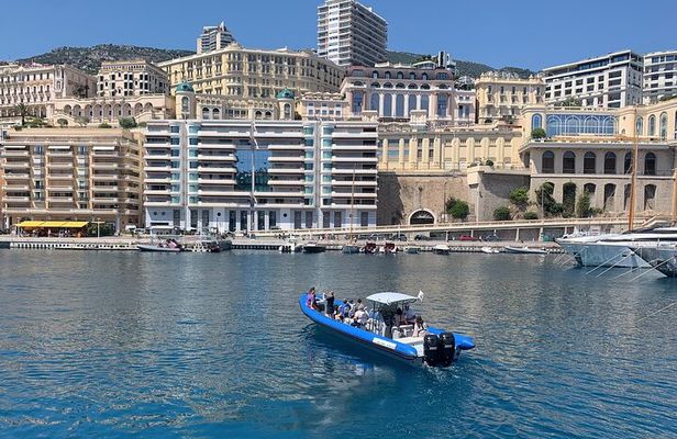 Boat tour guided from Nice to Monaco with snorkeling