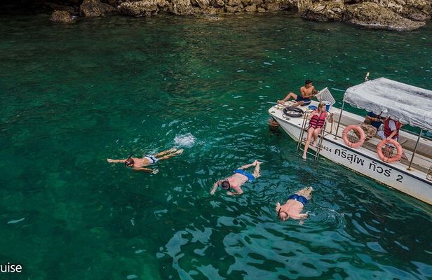 Krabi Sea Excursion & Romantic Sunset Cruise with BBQ Dinner