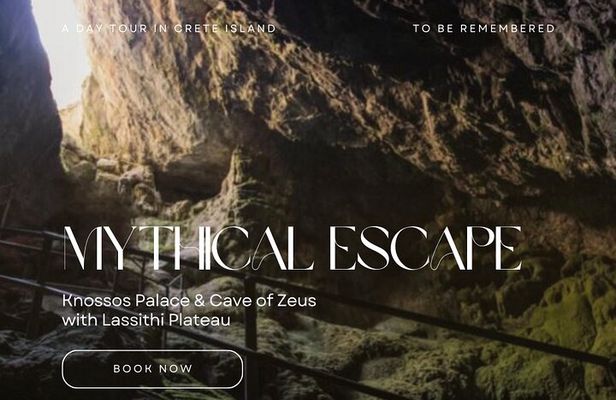 Mythical Escape: Zeus Cave & Knossos Palace with Lassithi Plateau from Heraklion