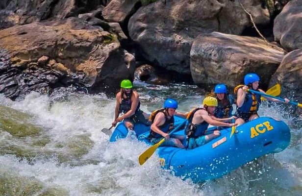 New River Gorge Zip Line and Rafting with Overnight Camping