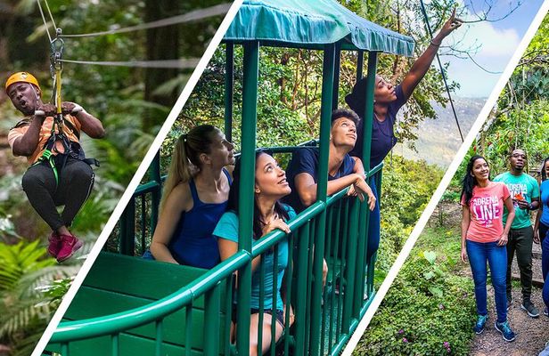 St. Lucia Zip line, Aerial Tram and Hiking tour Ultimate 3