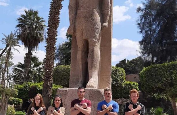 Guided tour to Memphis Sakkara & Dahshur Pyramids