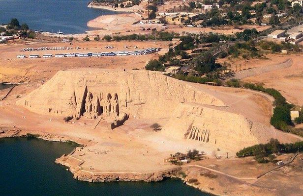 Explore Abu Simbel Temple on Sharing full day trip. 
