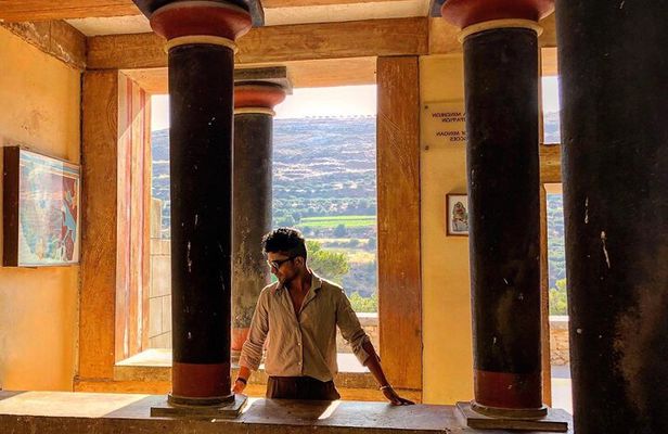 Minoan Crete from 3.000 BC: Knossos Palace & Museum with Wineries from Chania