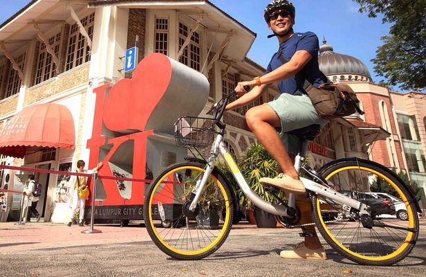 Cycling Through the Heart of Kuala Lumpur with Hotel Pickup