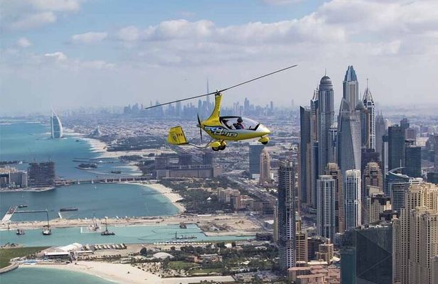 Gyrocopter Flight Experience Dubai With Private Transfers