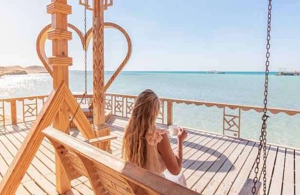 Orange bay Island Parasailing, Snorkeling with Lunch - Hurghada