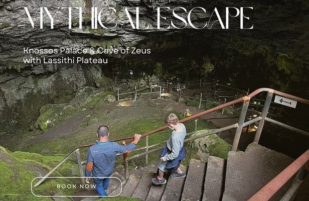 Mythical Escape: Zeus Cave & Knossos Palace with Lassithi Plateau from Elounda