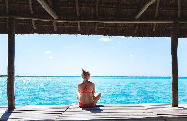 Bacalar Seven color Lagoon Adventure from Costa Maya Cruise Port