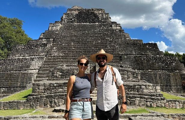 Bacalar Lagoon & Chacchoben Mayan Ruins Combo from Costa Maya