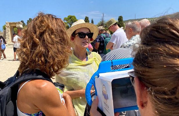 The valley of Zeus (Olive oil, wine tasting)-Knossos palace tour