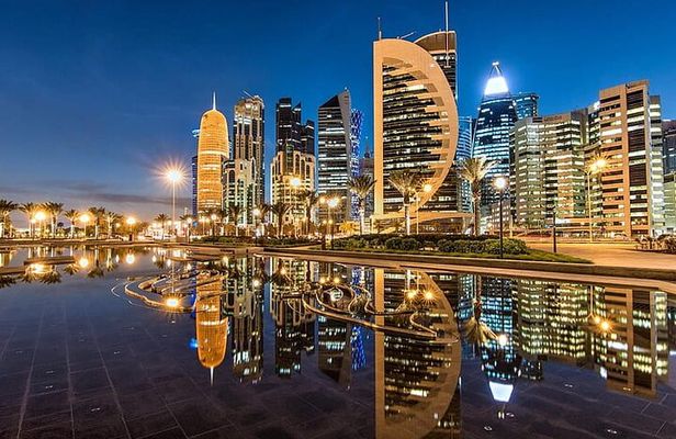 the pearl qatar night