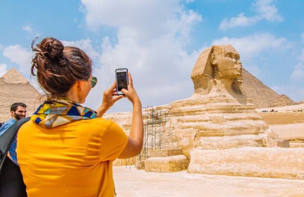 From Sharm El Sheikh: Cairo Pyramids, Museum W/ Entrance Tickets