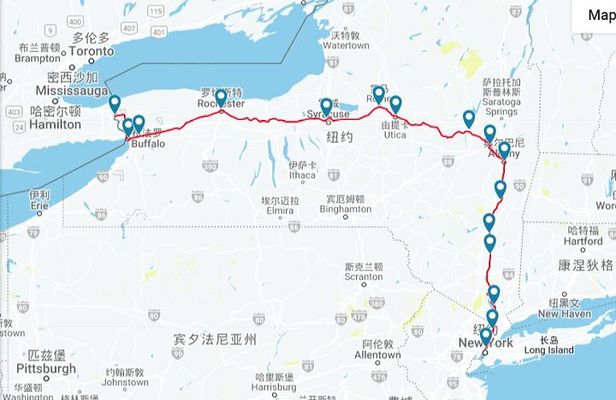 Niagara Falls 3-Day Tour from NYC by Train | Kids 50% Off