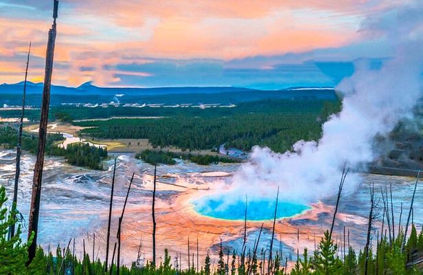 Yellowstone Grand Teton & Jackson Hole 5-day Fully Guided Tour