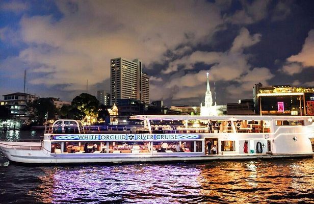 White Orchid Sunset Dinner Cruise Calypso Ladyboy Cabaret Show