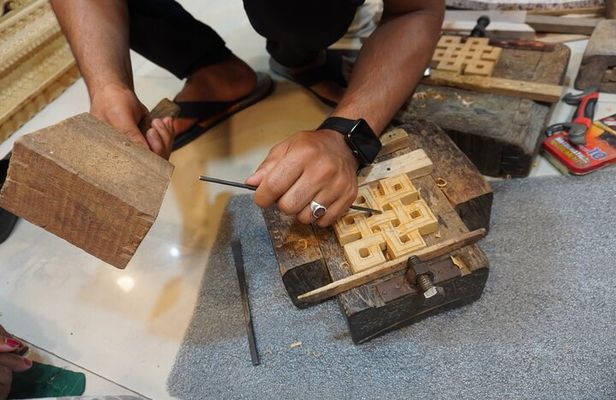 Wood Carving Workshop at Bhaktapur