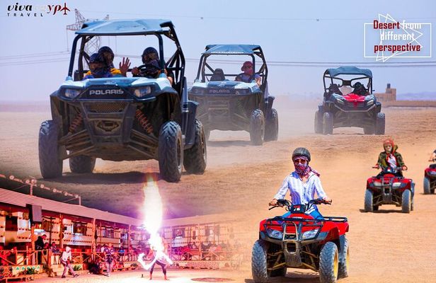 Hurghada Adrenaline Safari ATV, Buggy, Camel, Dinner & Show
