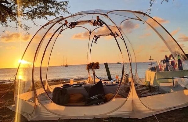 Saint Lucia Beachfront Sunset Picnics