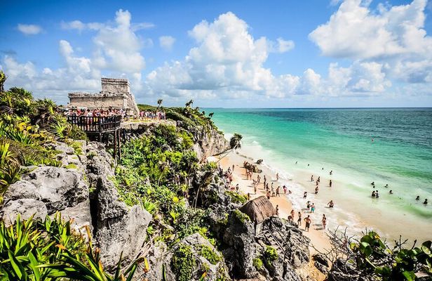 Tulum, Coba, Playa del Carmen and Cenote Kuxtal Deluxe Tour