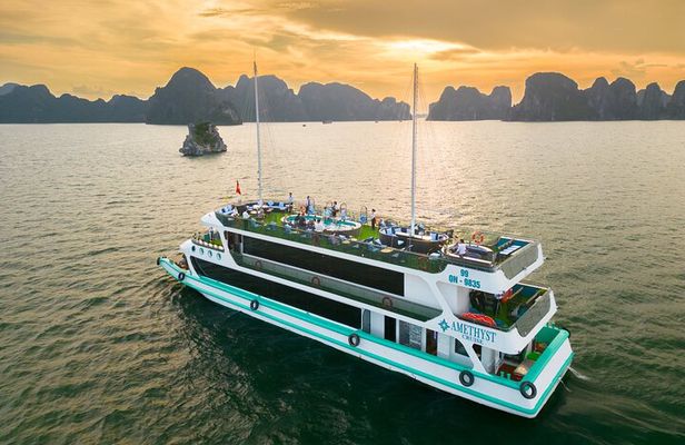Amethyst Daily Cruise - 1 Day Luxury Halong Bay Tour from Hanoi