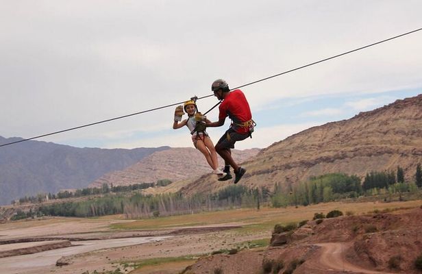 Adrenaline Canopy in Potrerillos Fly Between the Mountains