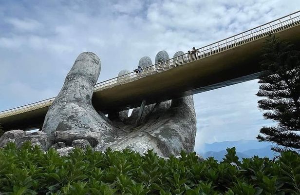 Sunset Golden Bridge Ba Na Hill Private Tour