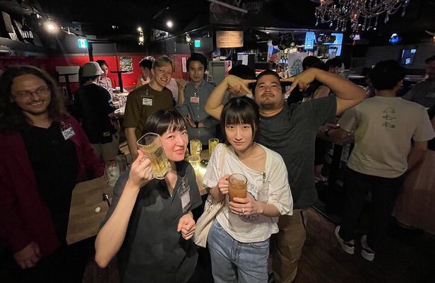 Shinjuku Locals &Traveller Meet&Drink Experience Solo going Party
