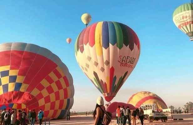 Sunrise Hot Air Balloon Ride Over Luxor