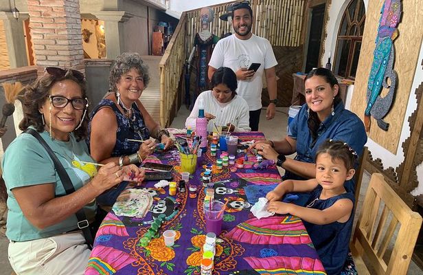 Half-Day Alebrijes Carving and Painting Workshop in San Martin from Oaxaca