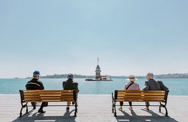 Maiden’s Tower, Istanbul Europe and Asian sides