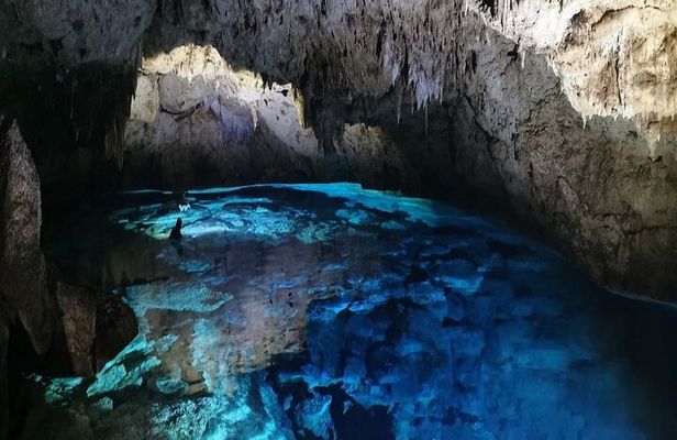 Snorkeling in the Cenotes of Bayahibe
