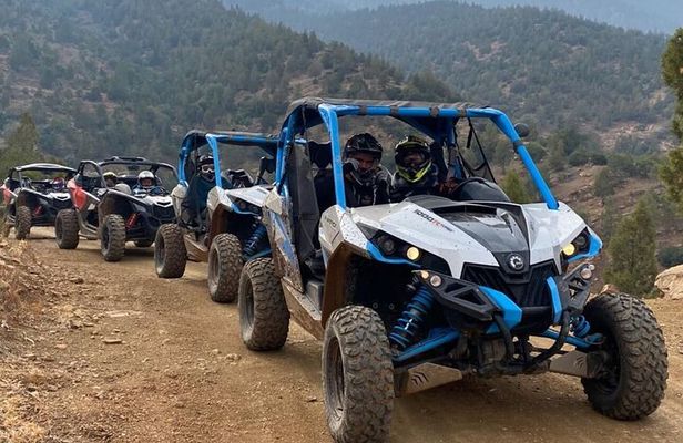 Buggy adventure and dinner on sunset in Agafay desert of Marrakech
