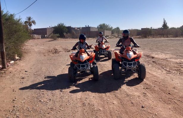 QUAD Palmeraie desert